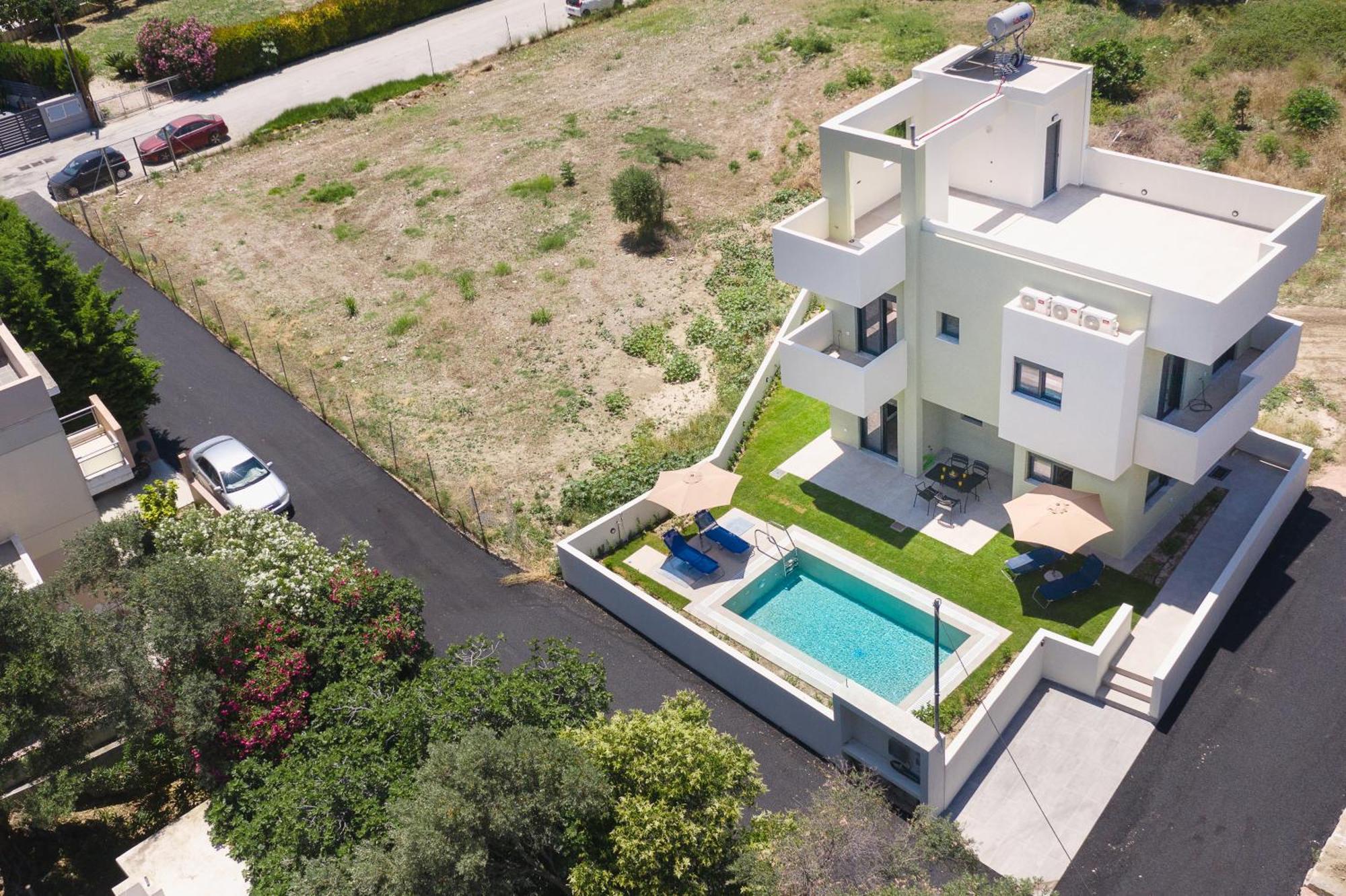 Green Villa Ialysos  Exteriör bild